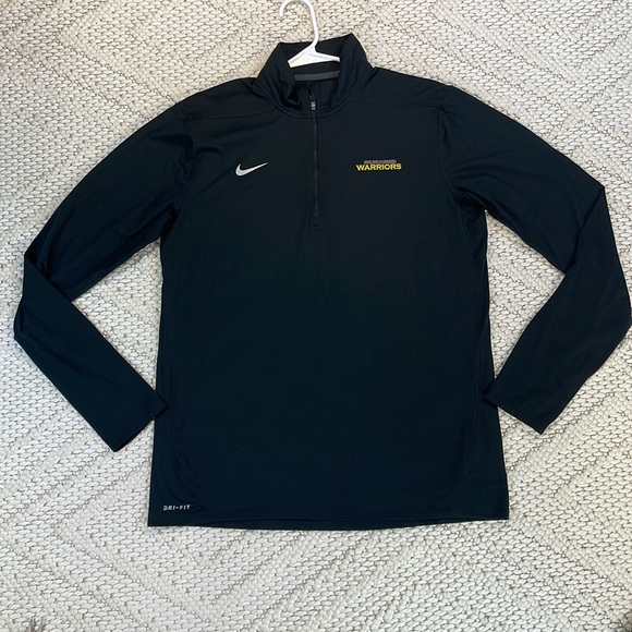 Nike Golden State Warriors 1/4 Zip long Sleeve size Large - Picture 1 of 6